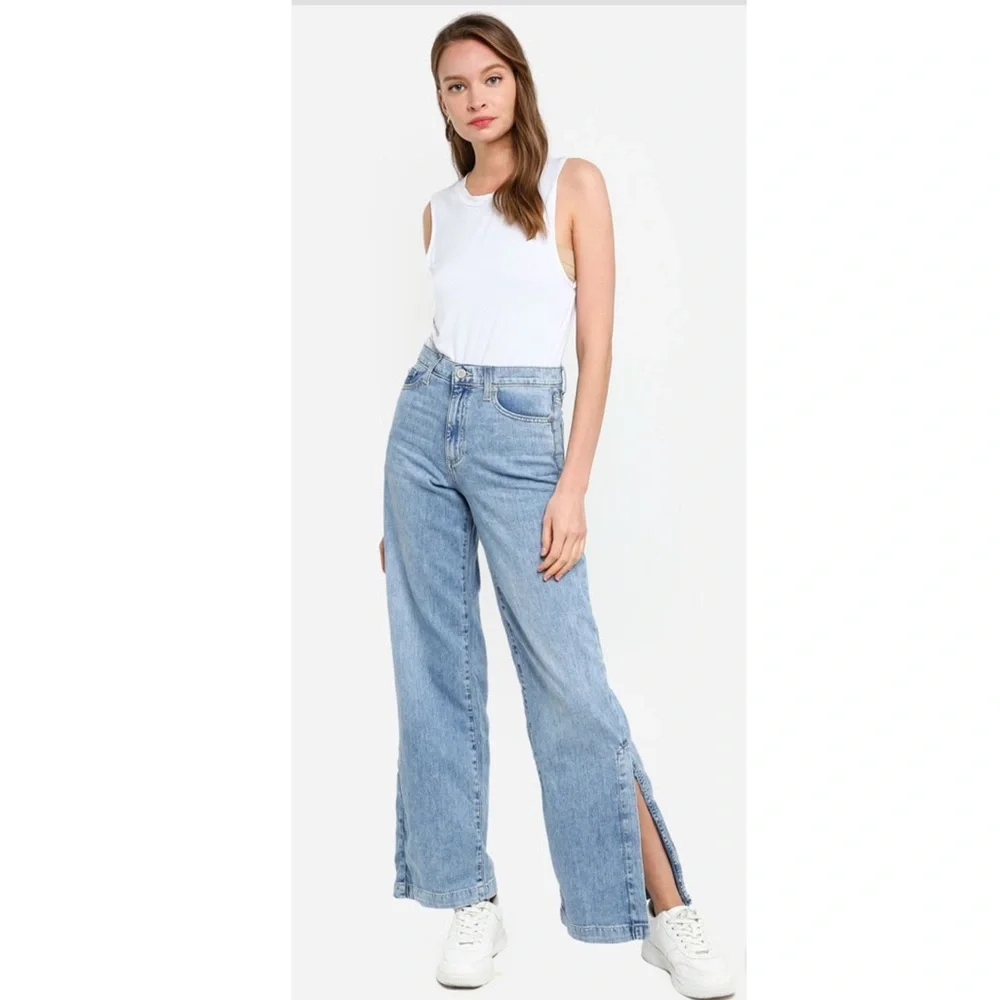 NWT Banana Republic High Rise Wide Leg Jeans 30 - Picture 14 of 14